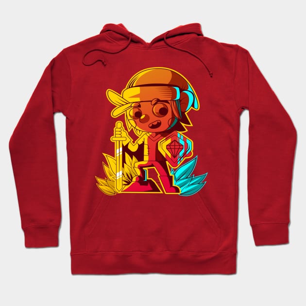 Kid Gamer Hoodie by evolet store